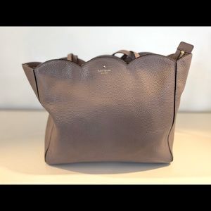 Kate Spade large scalloped tote